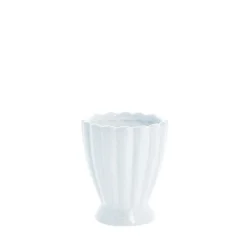 Lene Bjerre - Shenella urtepotteskjuler H12 cm. hvid