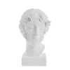 Lene Bjerre - Sielle figur kvinde m. blomster 31 cm. hvid
