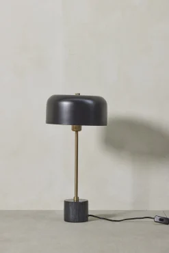 Lene Bjerre - Sofillia bordlampe H53 cm. sort marmor