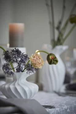 Lene Bjerre - Susille vase H25 cm. hvid