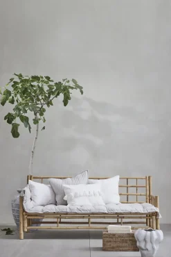 Lene Bjerre - Viola vase i stentøj 33x33 cm. hvid