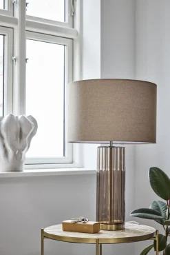 Lene Bjerre - Viola vase i stentøj 33x33 cm. hvid