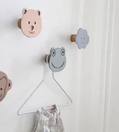 LindDNA - Knop Knage Frø / Børn - Pastel Green