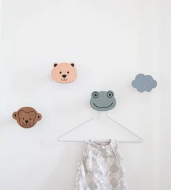 LindDNA - Knop Knage Frø / Børn - Pastel Green