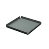 LindDNA bakke - Tray square small (nupo pastel green/alu anthracite)