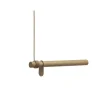 LindDNA bøjlestang - Wall swing 50 cm (nature oak/nature leather cord)