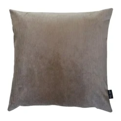 Louise Smærup - fløjl pude Corduroy - Sand farvet (50x50 cm)