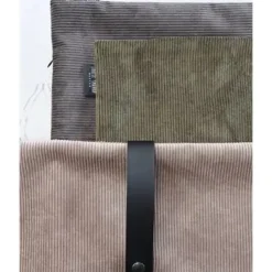 Louise Smærup - Pude Corduroy - Sand (50x50 cm)