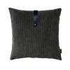 Louise Smærup - Pude, corduroy - Dark Grey (50x50 cm.)