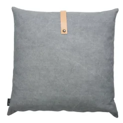 Louise Smærup pude - Vendbar pude i grå Canvas 65 x 65 cm