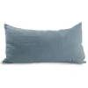 Lovely Linen - Pudebetræk - 40x70 cm - Dusty blue