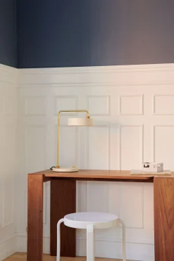 Made By Hand - Petite Machine Table Lamp - Oyster White