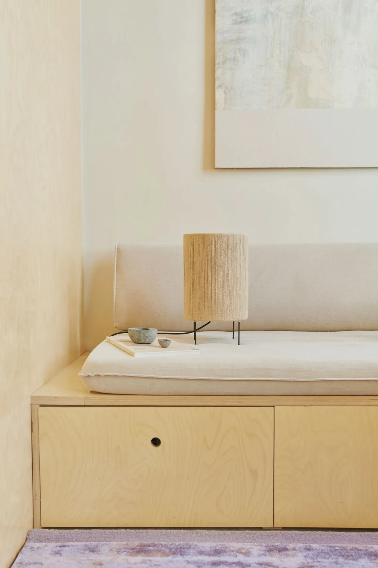 Made By Hand - Bordlampe - Ro Ø23 Table Lamp - Jute