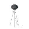 Made By Hand - Gulvlampe - Knit-Wit 45 Round Floor High - Black