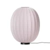 Made By Hand - Gulvlampe - Knit-Wit 65 High Oval Floor Level - Light Pink
