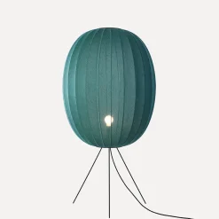 Made By Hand - Gulvlampe - Knit-Wit 65 High Oval Floor Medium - Seagrass