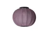 Made By Hand - Loftlampe - Knit-Wit 45 Round Ceiling - Burgundy