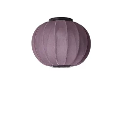 Made By Hand - Loftlampe - Knit-Wit 45 Round Ceiling - Burgundy