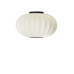 Made By Hand - Loftlampe - Knit-Wit 57 Oval Ceiling/Wall - Pearl White
