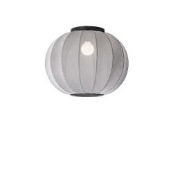 Made By Hand - Loftlampe - Knit-Wit 45 Round Ceiling - Silver