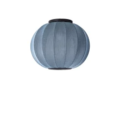 Made By Hand - Loftlampe - Knit-Wit 45 Round Ceiling - Blue Stone