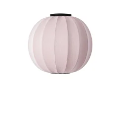Made By Hand - Loftlampe - Knit-Wit 60 Round Ceiling - Light Pink