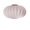 Made By Hand - Loftlampe - Knit-Wit 76 Oval Ceiling/Wall - Light Pink