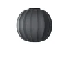 Made By Hand - Loftlampe - Knit-Wit 60 Round Ceiling - Black