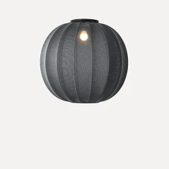 Made By Hand - Loftlampe - Knit-Wit 60 Round Ceiling - Black