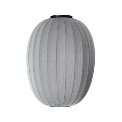 Made By Hand - Loftlampe - Knit-Wit 65 High Oval Ceiling - Silver
