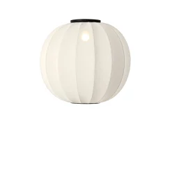 Made By Hand - Loftlampe - Knit-Wit 60 Round Ceiling - Pearl White