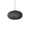 Made By Hand - Pendel - Knit-Wit 57 Oval Pendant LED - Black