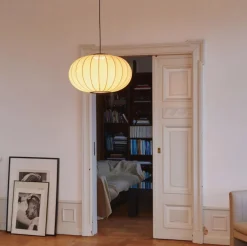 Made By Hand - Pendel - Knit-Wit 57 Oval Pendant LED - Anniversary Glitter Gold