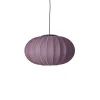 Made By Hand - Pendel - Knit-Wit 57 Oval Pendant LED - Burgundy