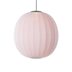 Made By Hand - Pendellampe - Knit-Wit 75 Round Pendant LED - Light Pink