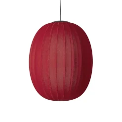 Made By Hand - Pendellampe - Knit-Wit 65 High Oval Pendant LED - Maple Red