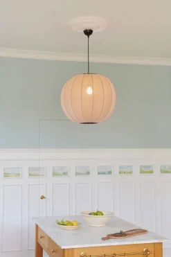 Made By Hand - Pendellampe - Knit-Wit 60 Round Pendant - Sand Stone