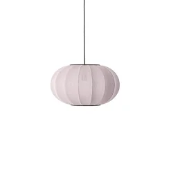 Made By Hand - Pendellampe - Knit-Wit 45 Oval Pendant - Light Pink