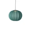Made By Hand - Pendellampe - Knit-Wit 45 Round Pendant LED - Seagrass