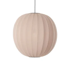 Made By Hand - Pendellampe - Knit-Wit 75 Round Pendant - Sand Stone