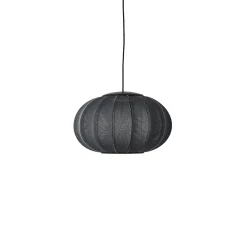 Made By Hand - Pendellampe - Knit-Wit 45 Oval Pendant LED - Black