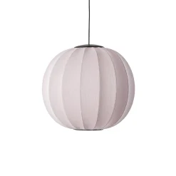 Made By Hand - Pendellampe - Knit-Wit 60 Round Pendant LED - Light Pink