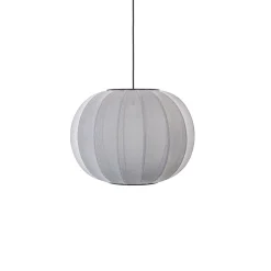 Made By Hand - Pendellampe - Knit-Wit 45 Round Pendant - Silver