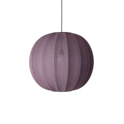 Made By Hand - Pendellampe - Knit-Wit 60 Round Pendant - Burgundy