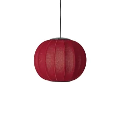 Made By Hand - Pendellampe - Knit-Wit 45 Round Pendant LED - Maple Red