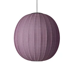 Made By Hand - Pendellampe - Knit-Wit 75 Round Pendant LED - Burgundy