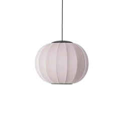 Made By Hand - Pendellampe - Knit-Wit 45 Round Pendant LED - Light Pink