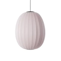 Made By Hand - Pendellampe - Knit-Wit 65 High Oval Pendant LED - Light Pink