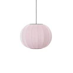 Made By Hand - Pendellampe - Knit-Wit 45 Round Pendant - Light Pink