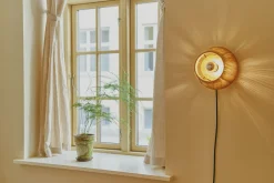 Made By Hand - Væglampe - Ro Wall Closed - Jute